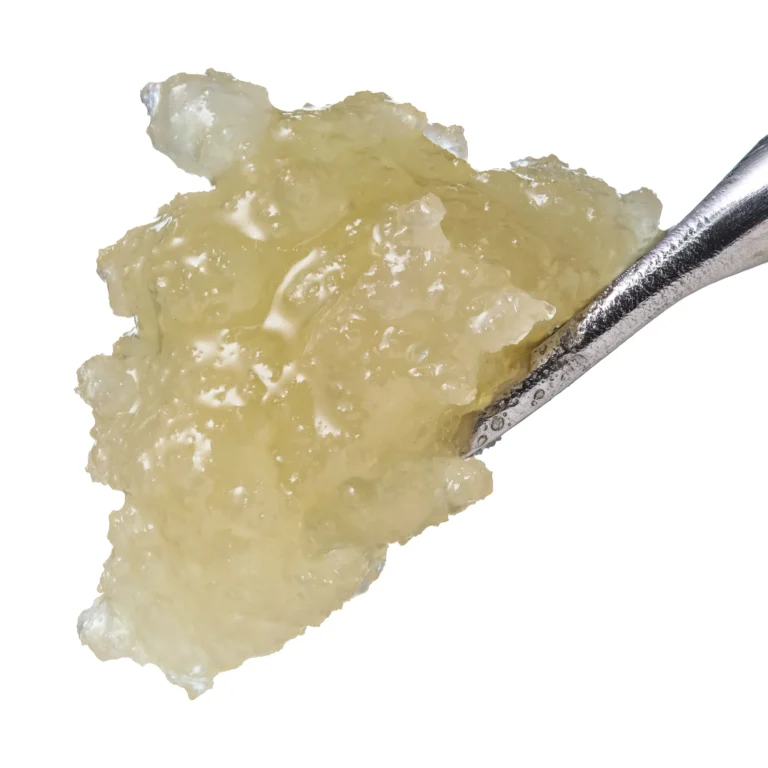 Live Resin Wedding Cake